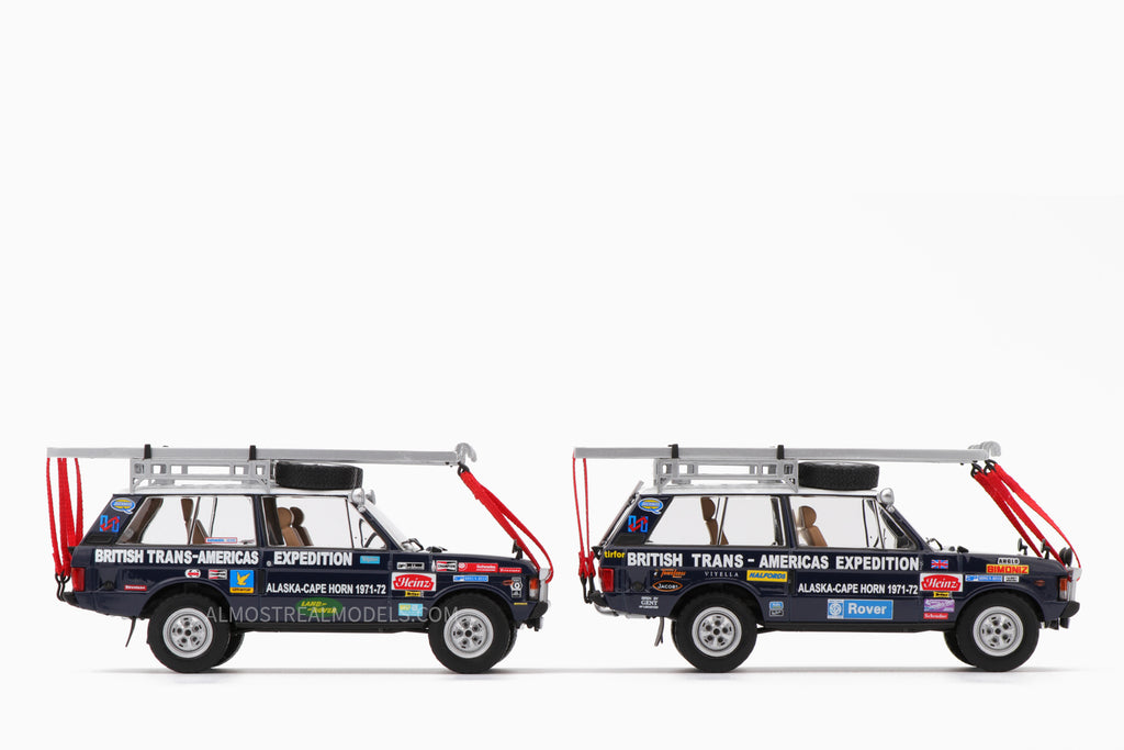 Range Rover “The British Trans-Americas Expedition” 2-Car Set 1:43 by Almost Real