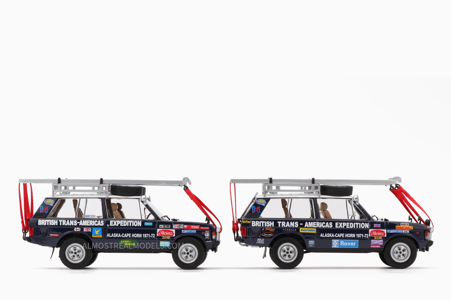 Range Rover “The British Trans-Americas Expedition” 2-Car Set 1:43 by Almost Real