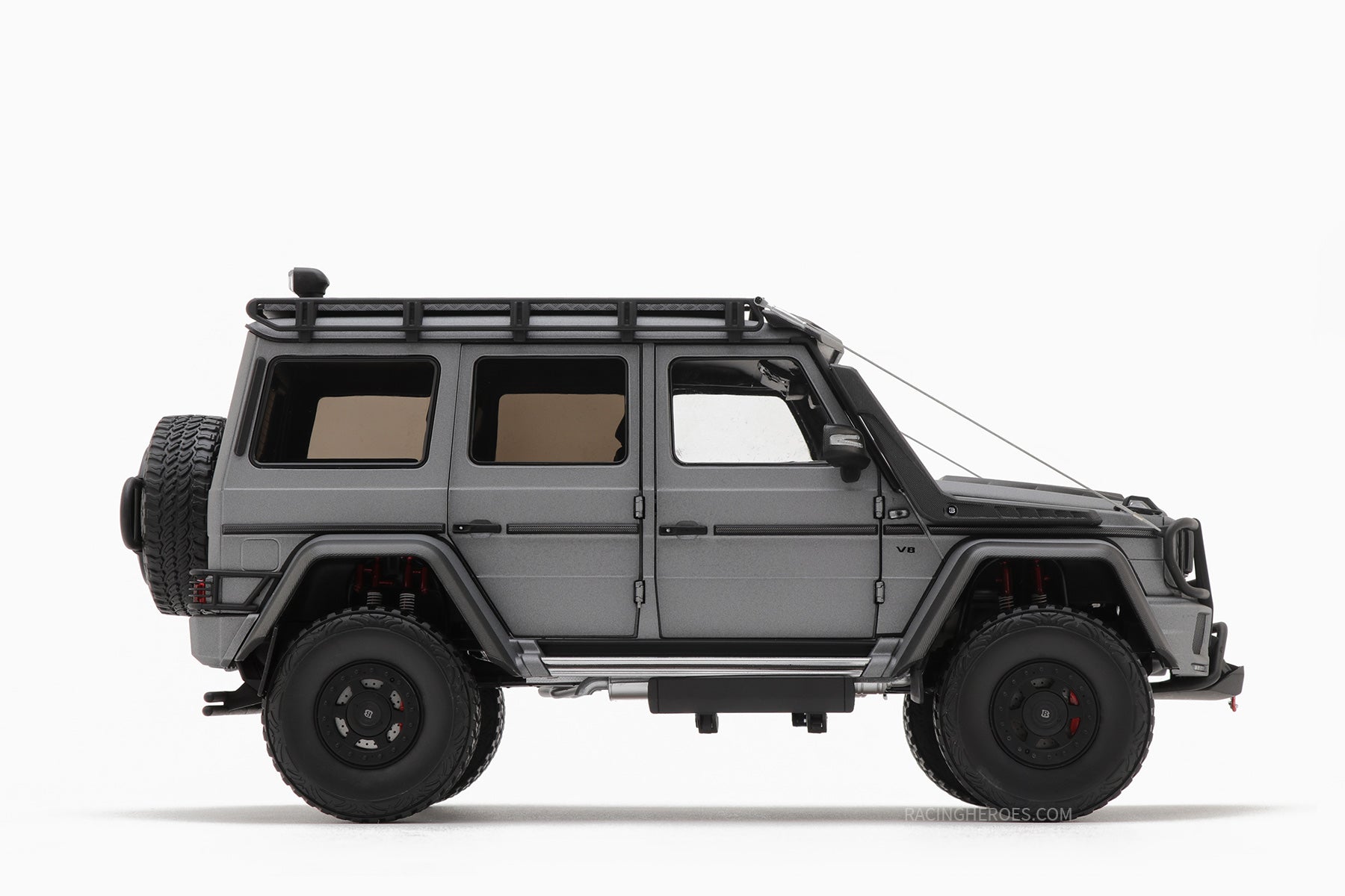 Brabus 550 Adventure Mercedes-Benz G 500 4×42 Monza Grey 1:18 by Almost Real