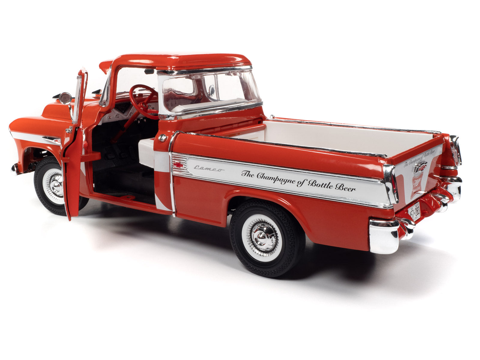 1957 Chevy Cameo Pickup Miller High Life 1:18 Scale