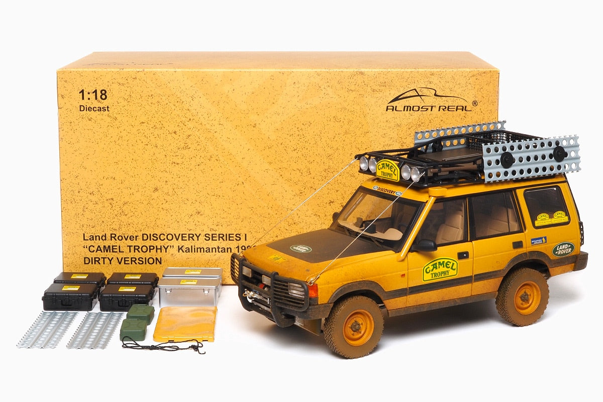 Land Rover Discovery Series I “Camel Trophy” Kalimantan 1996 Dirty 1:18 by Almost Real